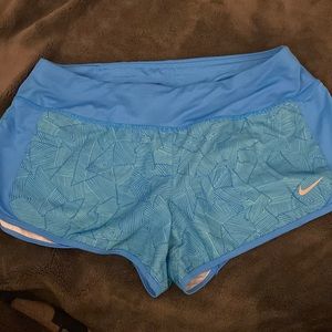 Blue Nike Running Shorts, size M, VGUC